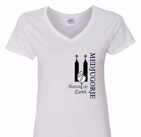 Medjugorje &quot;Heaven on Earth&quot; V-neck T-shirt